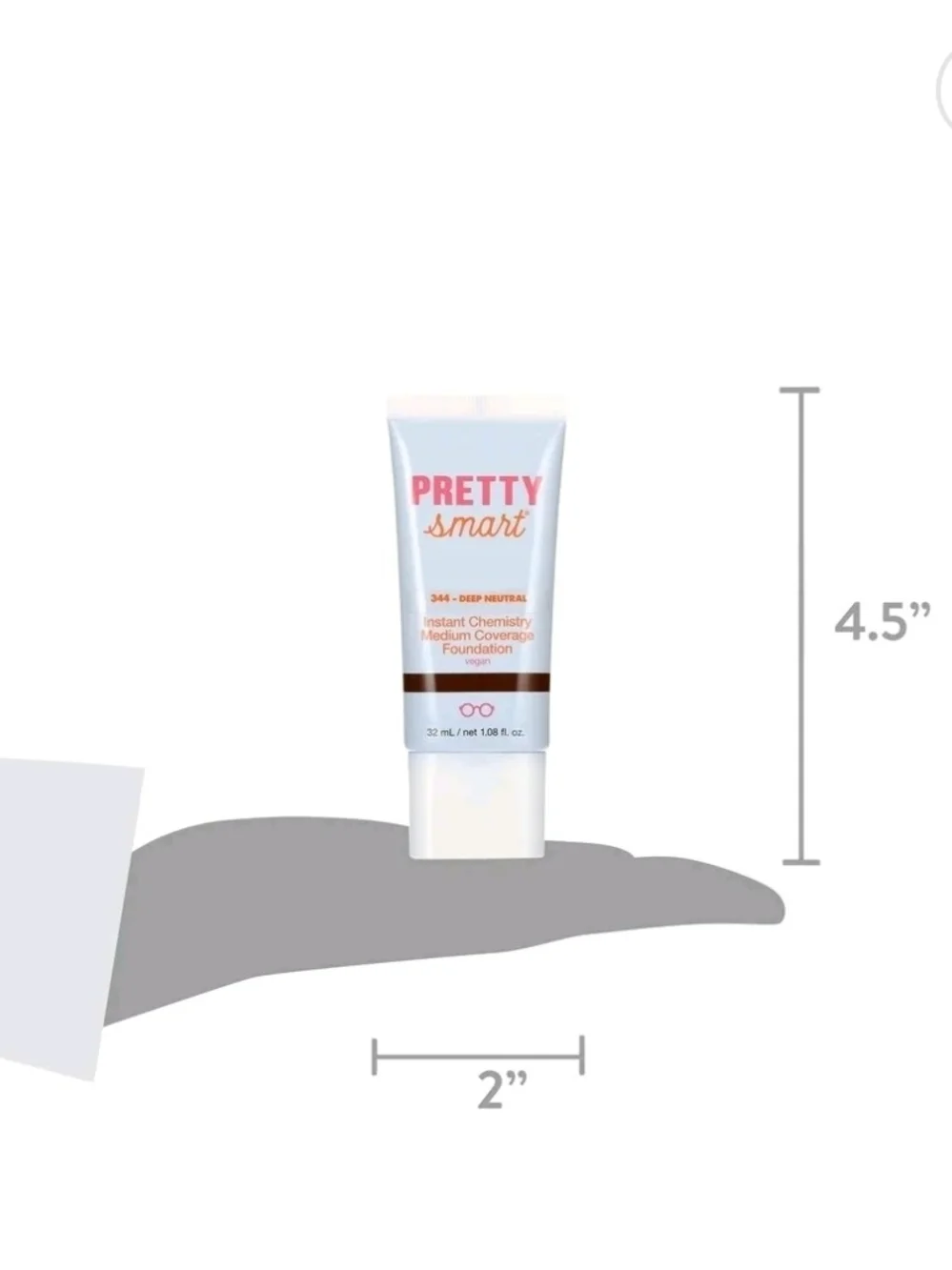 lot of 3 Pretty Smart Instant Chemistry Medium Coverage Foundation Deep Neutral